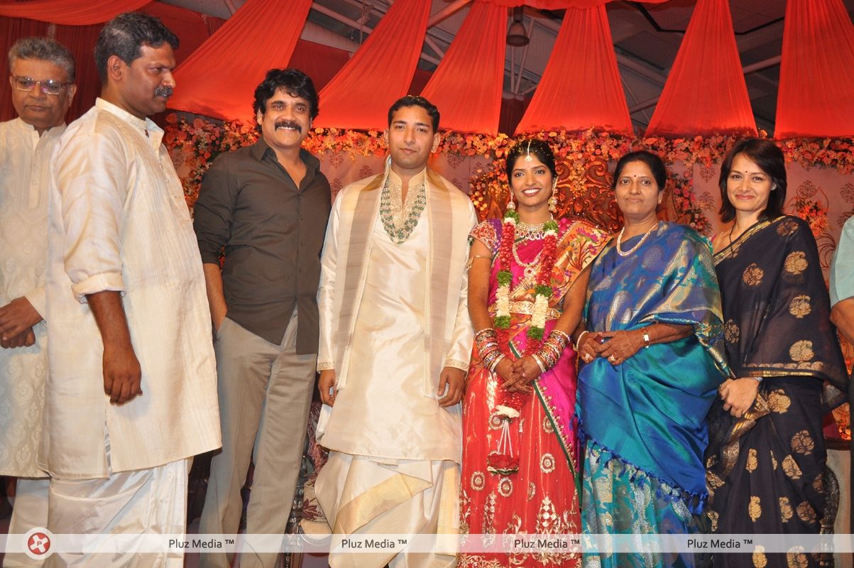 Nagarjuna Akkineni - Shyam prasad reddy daughter wedding - Photos | Picture 118163